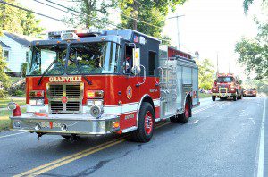 The Granville Fire Department responded to 174 calls in 2016. (WNG File Photo)