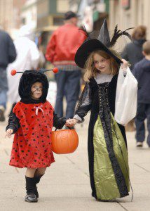 Hundreds of children will be dressed in Halloween costumes and roaming the downtown area Friday Oct. 28th as local businesses will be greeting and treating children starting at 4:00pm. Motorists are reminded to drive cautiously. (WNG File photo)