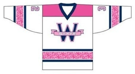 WSU Hockey Jerseys