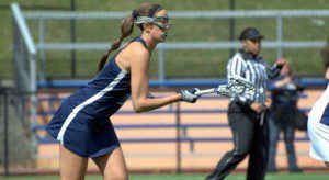 Sophomore Stephanie Lenhardt scored a game-high five points (3 goals, 2 assists) in Westfield's big victory at Western New England.