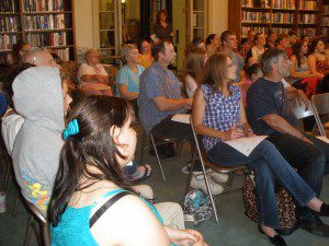 Families and friends attending last night's GED graduation ceremony at the Westfield Athenaeum. (Photo submitted)