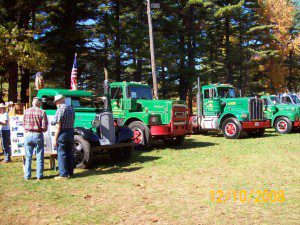 Antique trucks are displayed at an American Truck Historical Society show. Westfield will host an antique truck show this Sunday from 8 a.m. - 4 p.m. at Mestek Field. (Photo by Nancy Prifti)