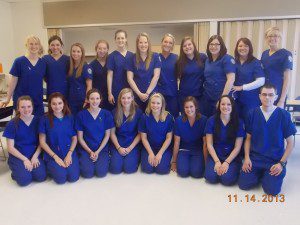 Group shot of Westfield State nursing students who will be participating in the service trip to Guatemala. (Photo submitted)
