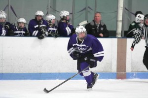 Cathedral's Brittany Kowalski (68), of Westfield skates against Austin Prep last season. (Submitted photo)