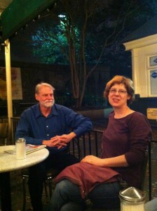 Faculty Advisers Dr. Glen Brewster and Professor Elizabeth Starr in New Orleans, LA (Photo submitted)