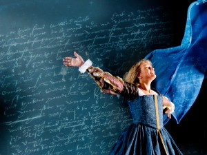 Kristin Wold in “Shakespeare’s Will” at Shakespeare and Company. (Photo by Kevin Sprague)