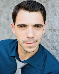Nicholas Urda plays Spanish poet Federico Garcia Lorca in the Connecticut Rep’s production of “Olives and Blood”. 