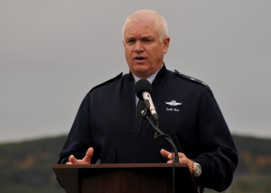 Maj. Gen. L. Scott Rice, adjutant general, 104th Fighter Wing (Photo: Master Sgt. Robert Sabonis)