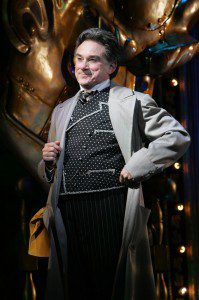 Gene Weygandt is the Wizard of Oz in “Wicked” at The Bushnell. (Photo by Joan Marcus)