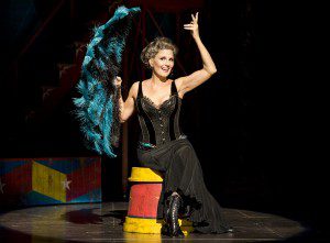 Lucie Arnaz as “Berthe” in “Pippin”. (Photo by Terry Shapiro)