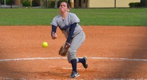 Emily Mailloux tossed a 2-hitter in the second game.