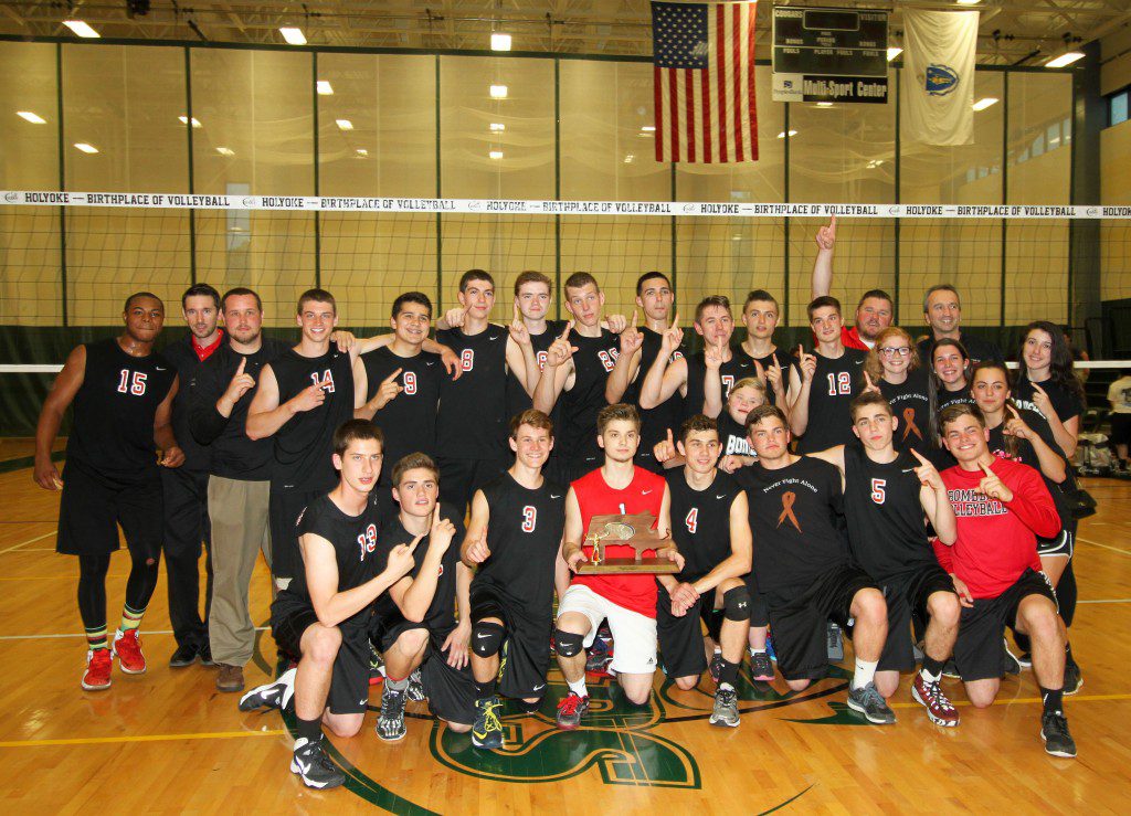 2015 WMASS D1 BOYS' VOLLEYBALL CHAMPION WESTFIELD BOMBERS