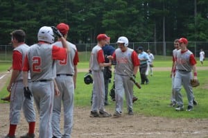 Tanner Haley's walk-off single to left field clinched game two of the best-of-five series between Westfield Senior All-Stars and Agawam Senior All-Stars. Up 2-0, the Whip City can clinch the series with a win at Agawam, scheduled for 1 p.m. Sunday, barring any potential rain.