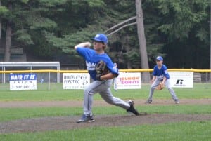 Jay Scherpa earned the win on the mound for Westfield American in their must-win game at Easthampton. Scherpa went four innings, allowing four hits and striking out three batters.