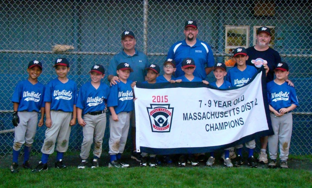 WESTFIELD LITTLE LEAGUE BASEBALL 7-9-YEAR-OLD AMERICAN ALL-STARS 2015 District 2 Champions
