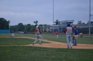 Joey Ditzner was one of four Westfield batters to score in the seventh inning, cutting Auburn's lead to 12-9. Ditzner's run was one of three in the inning to cross the plate via a wild pitch, with the fourth run coming on a throwing error.