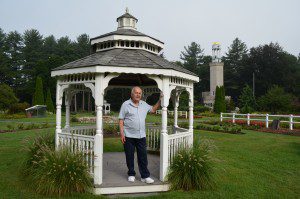 Fred Bozek donated the funds to purchase a gazebo at Stanley Park to remember his wife of more than 50 years, Roseann Bozek, who passed away in 2007.