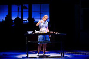 Jessie Mueller heads the cast of Waitress at the ART in Cambridge. The show is Broadway bound. (Photo by Evgenia Eliseeva)