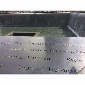 Thomas P. Holohan is remembered as one of the Engine 6 Company firefighters who lost their lives on Sept. 11, 2001 at the National September 11 Memorial in New York City. The Holohan family has resided in Westfield since 2008. (Caitlyn Holohan photo)