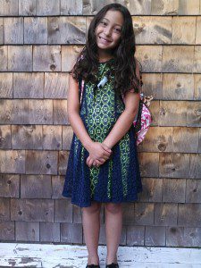 Cierra Kean's first day of 4th grade at Russell Elementary