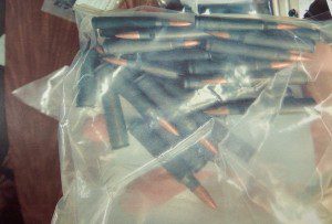Ammunition confiscated from Donald Stenico's home on Sept. 19, 2014. 