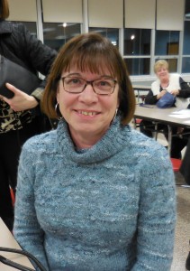 At the Parent Forum, Westfield resident Kathy Doody, a former teacher and administrator in another district, said to applause that the new superintendent needed to be kid-focused. "It's all about the kids," Doody said. (Photo by Amy Porter)