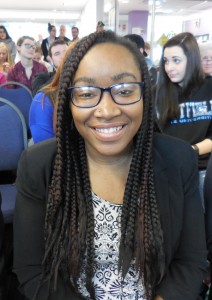 Jamaica Gilmore, '17 (Photo by Amy Porter)