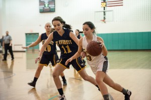 St. Mary girls' basketball Madie Donais vs. Mount Everett