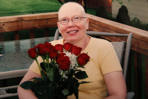 Berg when undergoing chemotherapy in 2007.