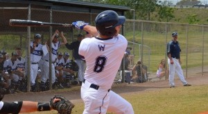 Danny DiMatteo launched a solo home run to help power Westfield State's first win of the season. (Courtesy of Westfield State University Sports)