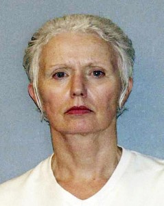 This undated file photo provided by the U.S. Marshals Service shows Catherine Greig, longtime girlfriend of Whitey Bulger, captured with Bulger in Santa Monica, Calif., in 2011. Greig is serving an eight-year prison term for helping Bulger avoid capture, and faces additional prison time after pleading guilty to contempt in February 2016 for refusing to testify before a grand jury investigating who else may have helped Bulger. (U.S. Marshals Service via AP, File)