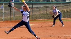 Julia Sullivan pitched a complete game vs. Framingham State.