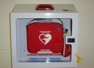 AED in case. Photo credit: flickr.com