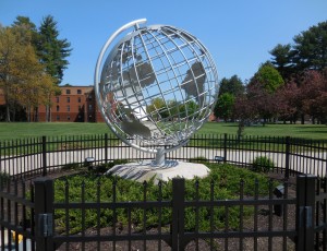 The new WSU globe installed 5-6-16