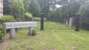 Front of Old Burying Ground.