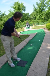 Westfield Parks & Recreation Department program coordinator Jim Blascak is seen at Golf Acres where the popular miniature golf tournament is slated June 18.
