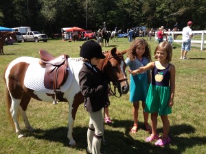 Cute ponies always draw a crowd. (Photo submitted)