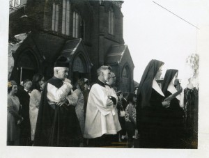 May Crowning at St. Mary's, May 29, 1967. Photo credit: Sisters of St. Joseph archives.
