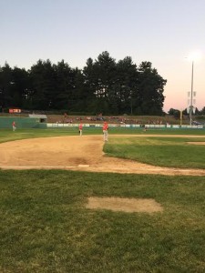 The Westfield National infield gets ready for the next play. (Photo by Greg Fitzpatrick)