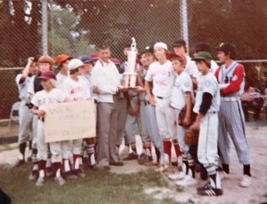 1975 WESTFIELD BABE RUTH BASEBALL TEAM