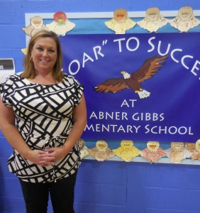 Abner Gibbs Elementary School Principal Stacy Burgess. (Photo by Amy Porter)