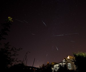 This photo, "Perseids, 13 Aug 2013," is from Flickr user the very honest man, and is under the Creative Commons License to be shared and/or adapted, even for commercial use