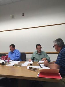 Members of the Select Board had several discussions including about the outcome of the Motocross Nationals. (Photo by Greg Fitzpatrick)