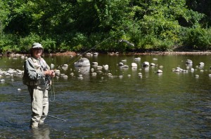 Bill Rose, president of the Westfield River Watershed Association, will be among the association members hosting a fly fishing clinic Sept. 17.