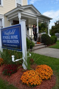 Pamela J. Fortier, funeral director at Westfield Funeral Home and Cremation, is spearheading a Trunk or Treat celebration for families along with co-owner David Burl and Kim Starsiak, owner of All Stars Dance Center.