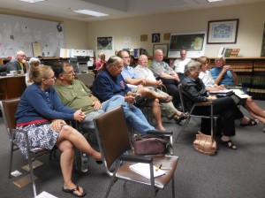 Representatives from several HCAA member towns were present at the Blandford meeting on Monday. (Photo by Amy Porter)
