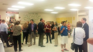 The Greater Westfield Chamber of Commerce hosts an "After Five Connection" on Sept. 14, at Westfield Public Schools East Mountain Road Transition Program. This is one of the events held to help the school and businesses connect. 