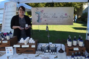 Jenny Doser, owner of Relax. Rinse. Repeat., has new offerings including Ache Relief Rub, Headache Relief Rub, and a Sweet Dreams spray.