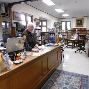 Blandford's Porter Memorial Library director Janet Lombardo has announced big plans for the library's future. (Photo by Amy Porter) 