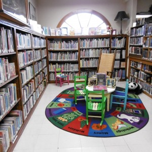 The children's section at the Porter Memorial Library in Blandford. (Photo by Amy Porter)